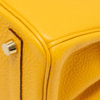 HERMES BIRKIN 25 TOGO 9D JAUNE AMBER GHW