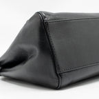 FENDI MINI PEEKABOO LAMBSKIN BLACK GHW