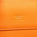 Hermes Kelly Cut Bag Evercolor Orange SHW