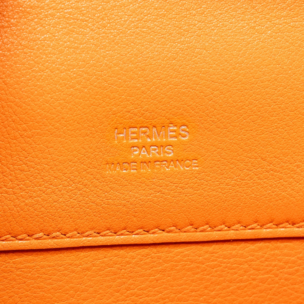 Hermes Kelly Cut Bag Evercolor Orange SHW