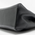 FENDI MINI PEEKABOO LAMBSKIN BLACK GHW