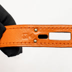 Hermes Kelly Cut Bag Evercolor Orange SHW