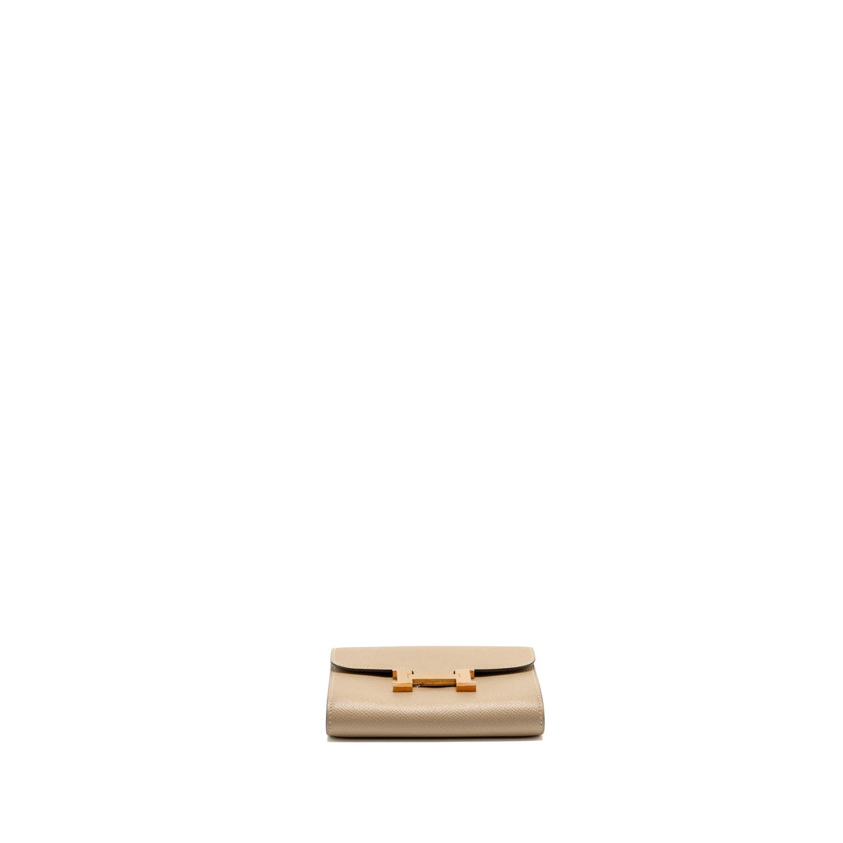 Hermes Constance Compact Wallet Epsom Trench / Naturel Sable RGHW