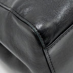 FENDI MINI PEEKABOO LAMBSKIN BLACK GHW