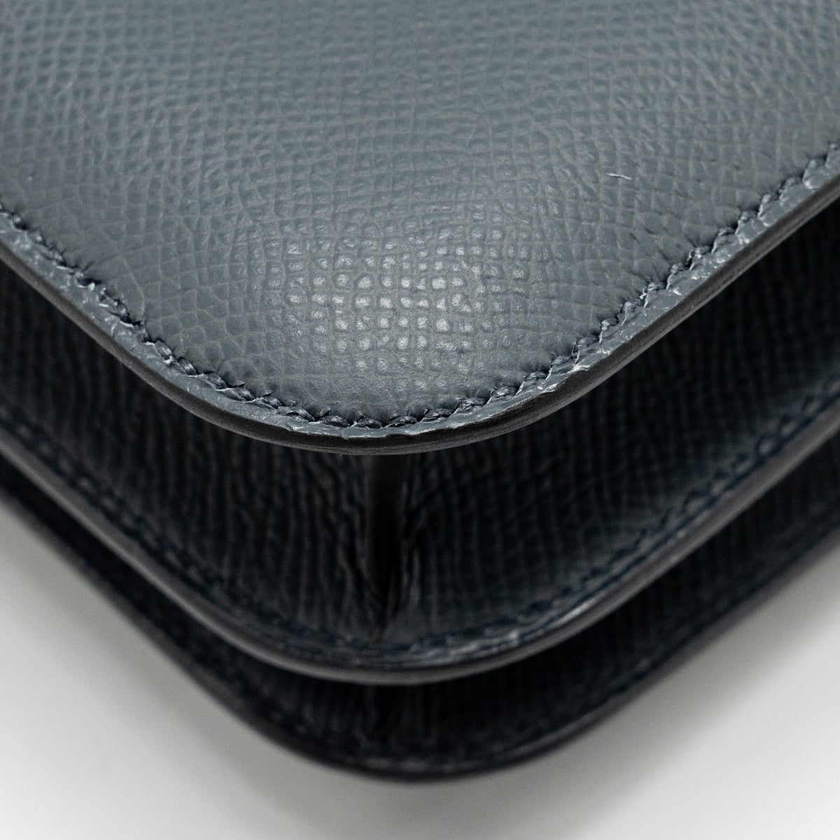 Hermes Mini Constance Epsom Gris Misty GHW