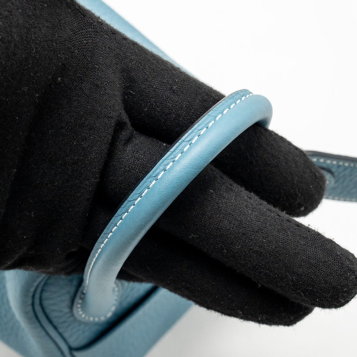 HERMES Mini Lindy Clemence New Blue Jean SHW
