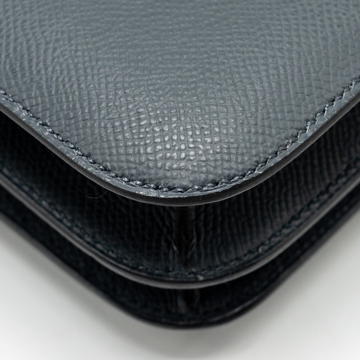Hermes Mini Constance Epsom Gris Misty GHW
