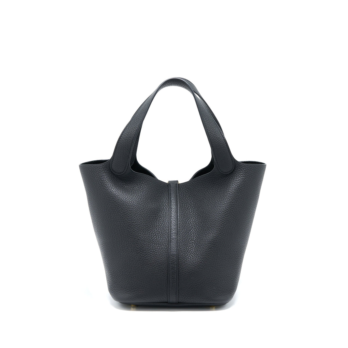 Hermes Picotin 22 Lock Bag Clemence Black GHW