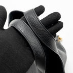 HERMES Picotin 18 Lock Bag Clemence Black GHW