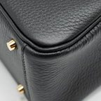 HERMES MINI LINDY II CLEMENCE BLACK GHW