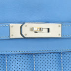 Hermes Berlin Mini Swift Blue SHW