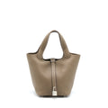 Hermes Picotin 18 Clemence Etoupe SHW