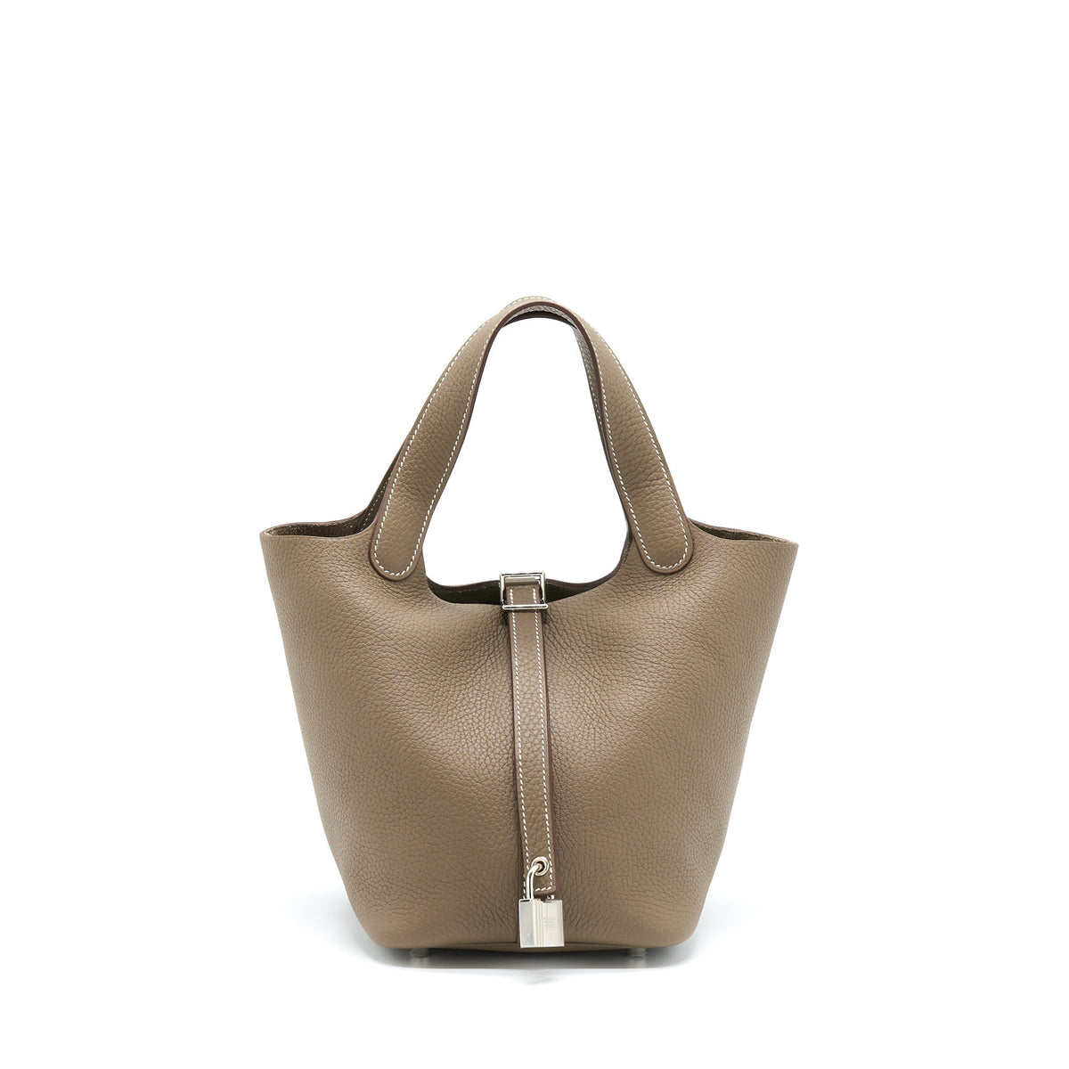 Hermes Picotin 18 Clemence Etoupe SHW