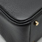 HERMES MINI LINDY II CLEMENCE BLACK GHW