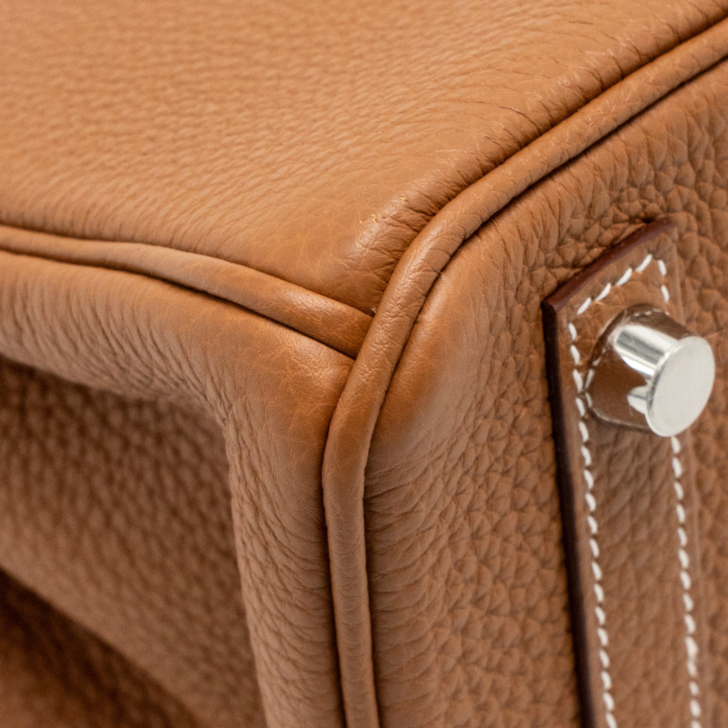 Hermes Birkin 25 Togo Gold SHW
