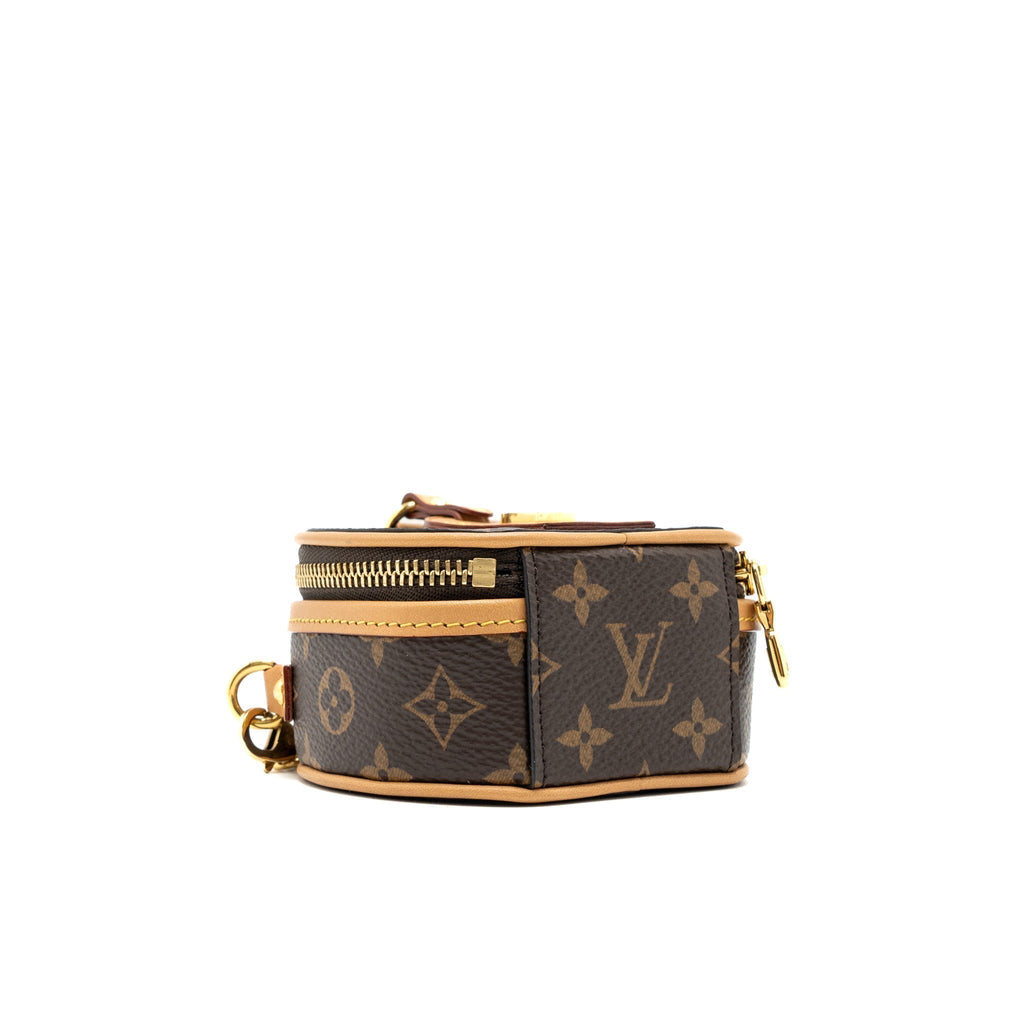 LOUIS VUITTON BOITE CHAPEAU MINI CHAIN BAG MONOGRAM CANVAS GHW