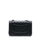 CHANEL CLASSIC JUMBO DOUBLE FLAP BAG CAVIAR BLACK SHW