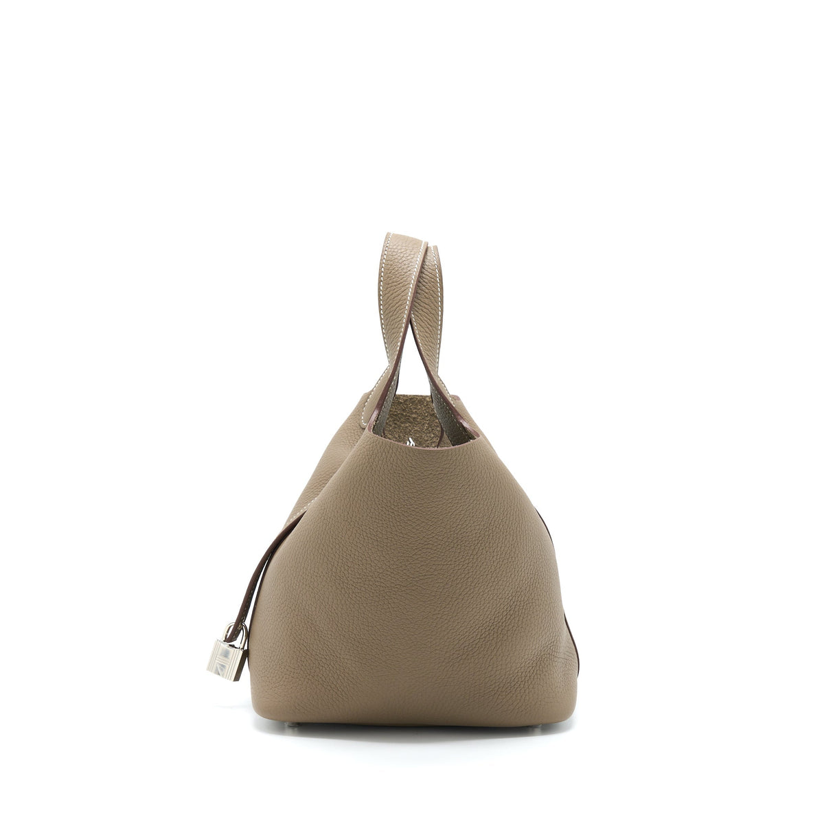 Hermes Picotin 18 Clemence Etoupe SHW