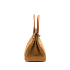 HERMES BIRKIN 30 GRIZZLY/SWIFT CHAMOIS/GOLD GHW