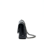 CHANEL CLASSIC JUMBO DOUBLE FLAP BAG CAVIAR BLACK SHW