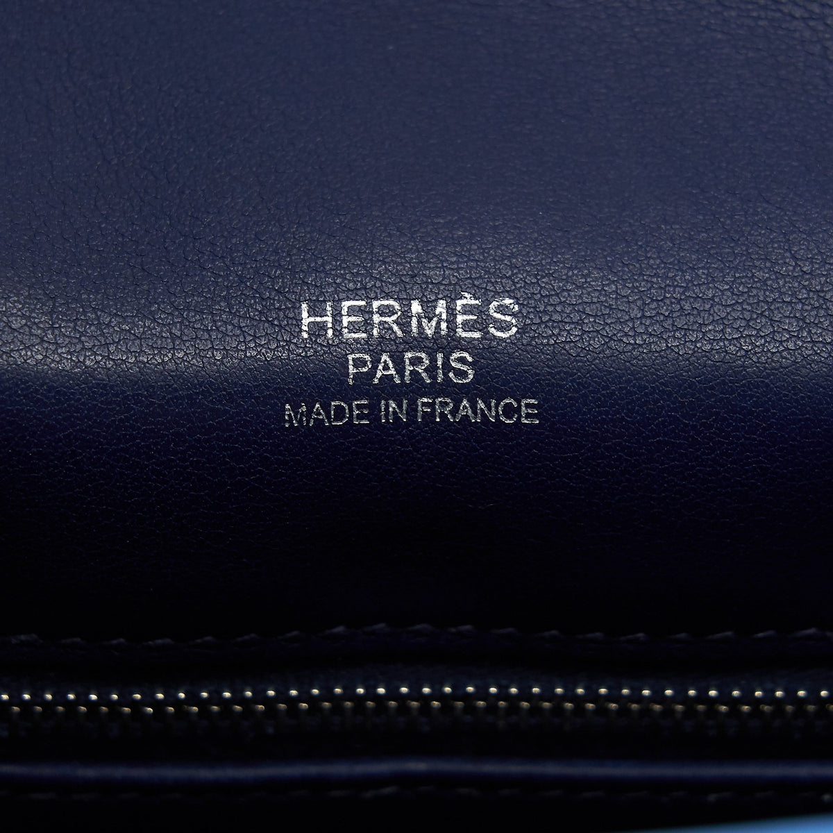 Hermes Berlin Mini Swift Blue SHW