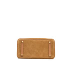 HERMES BIRKIN 30 GRIZZLY/SWIFT CHAMOIS/GOLD GHW