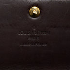 LOUIS VUITTON SARAH LONG WALLET VERNIS AMARANTE GHW