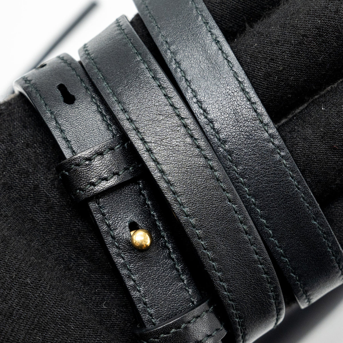 GUCCI GG MARMONT MATELASSE CAMERA SHOULDER BAG LEATHER BLACK GHW