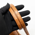 Hermes Mini Constance Alligator Mississippiensis Mat Gold GHW