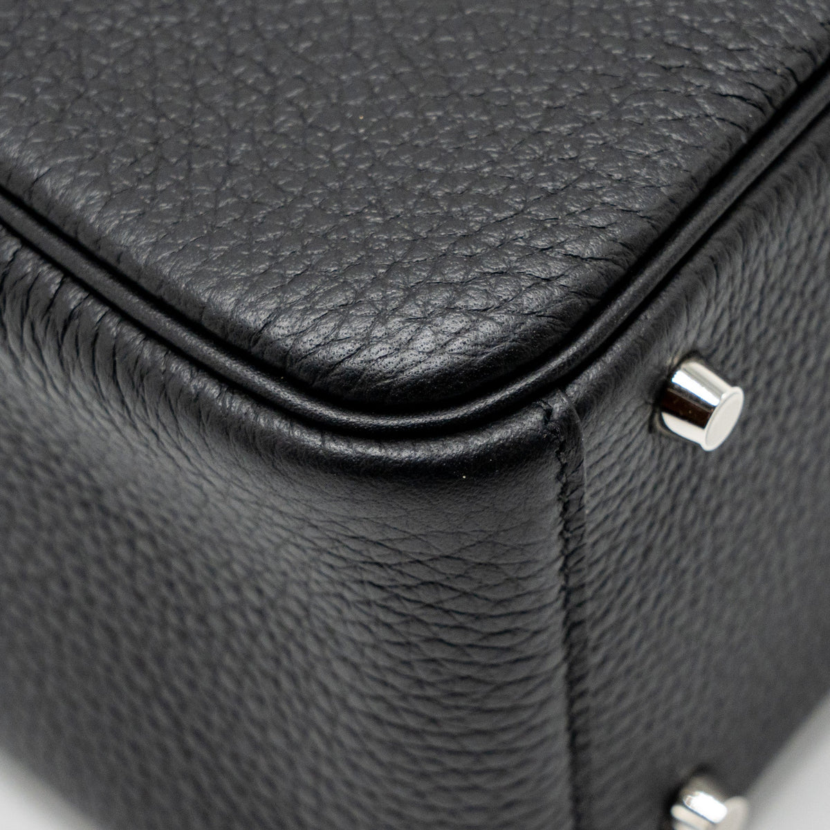 HERMES MINI LINDY II CLEMENCE BLACK SHW