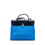 HERMES HERBAG 31 BLUE / BLACK SHW