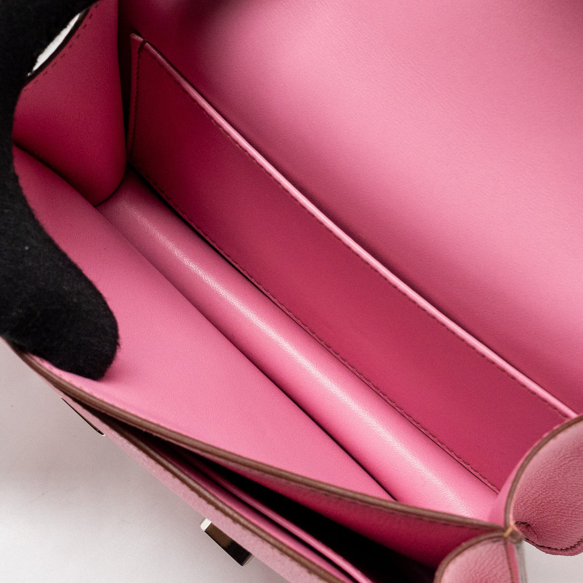 Hermes Mini Constance Epsom 5p Bubblegum Pink SHW