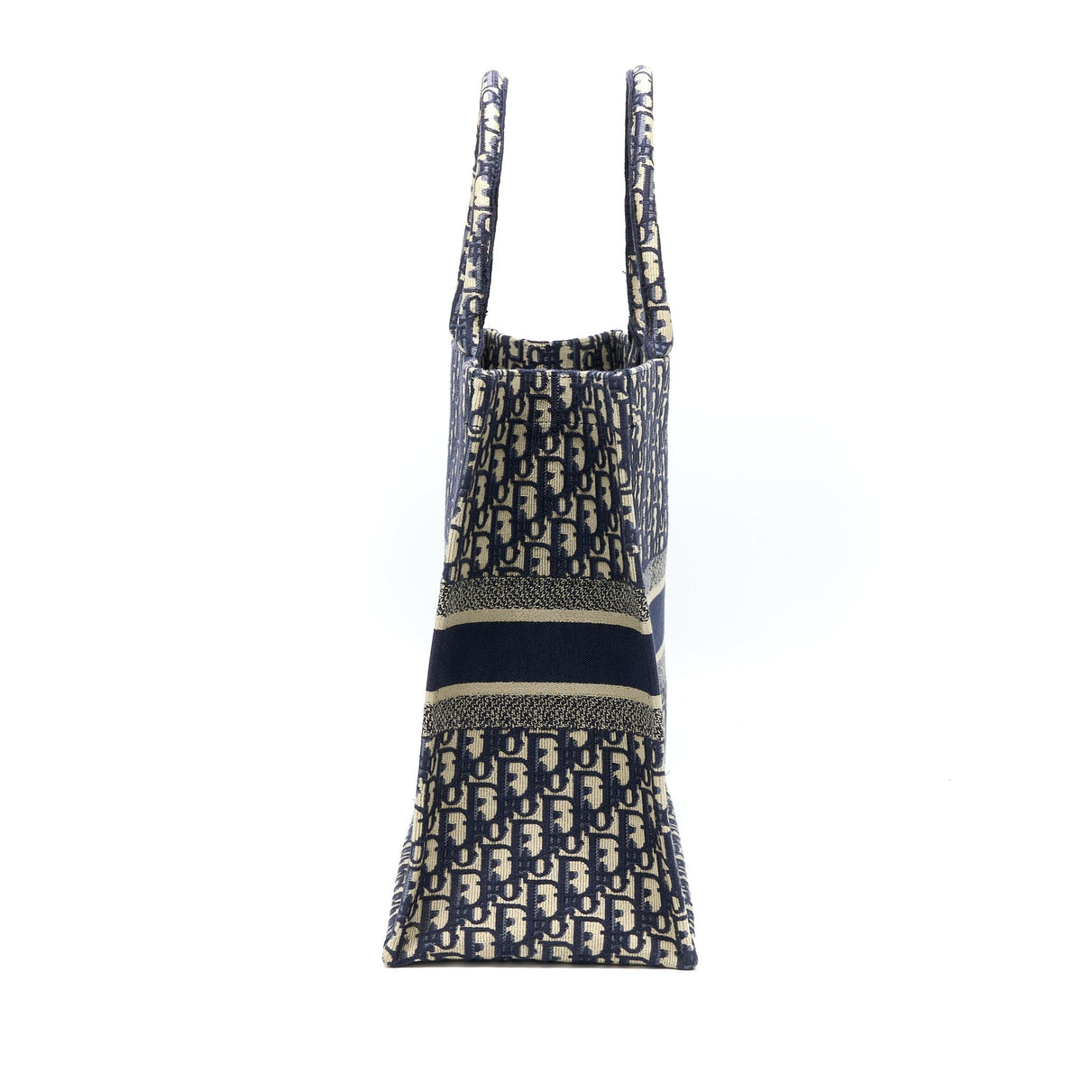DIOR LARGE BOOK TOTE BLUE BLUE OBLIQUE JACQUARD