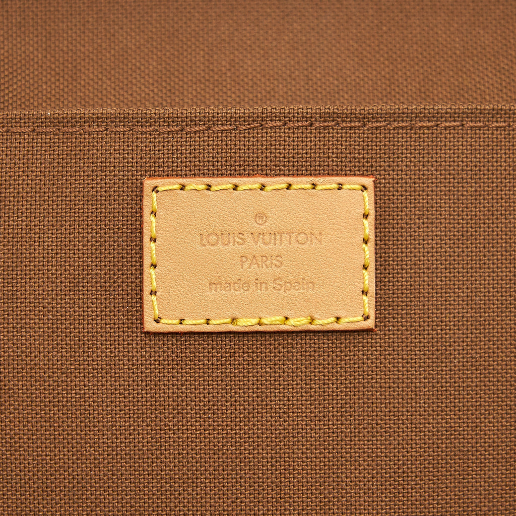 LOUIS VUITTON PETIT SAC PLAT IN MONOGRAM