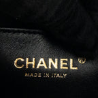 CHANEL SMALL BOY BAG CAVIAR BLACK GHW (MICROCHIP)
