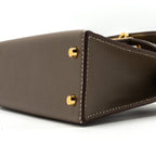 HERMES MINI KELLY II MADAME ETOUPE GHW