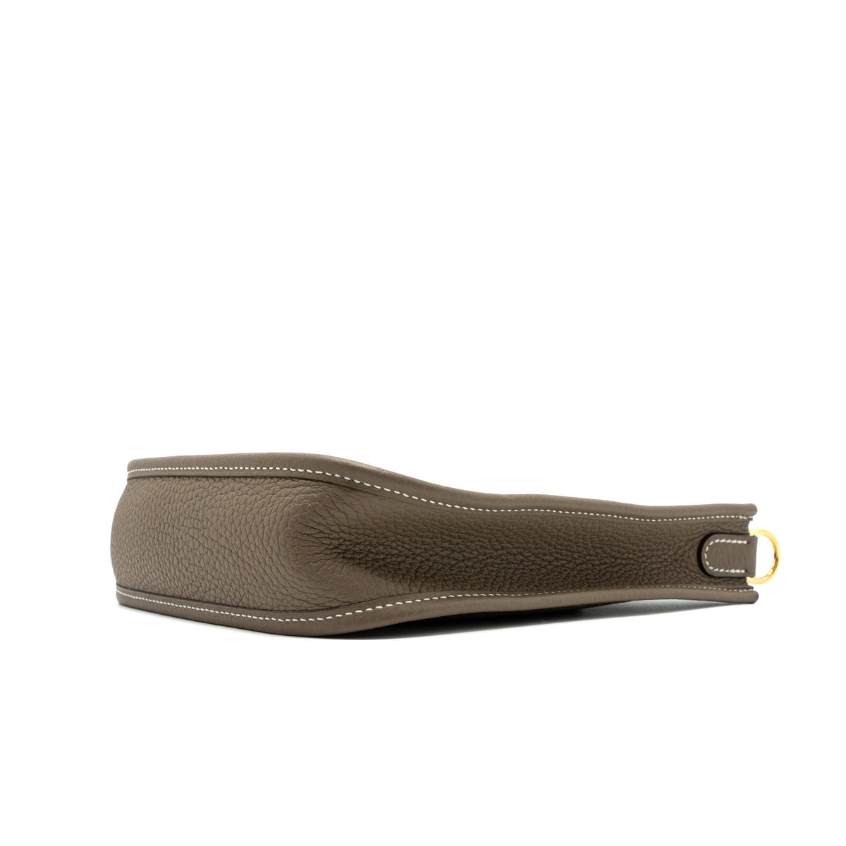 Hermes Mini Evelyne Clemence Etoupe GHW