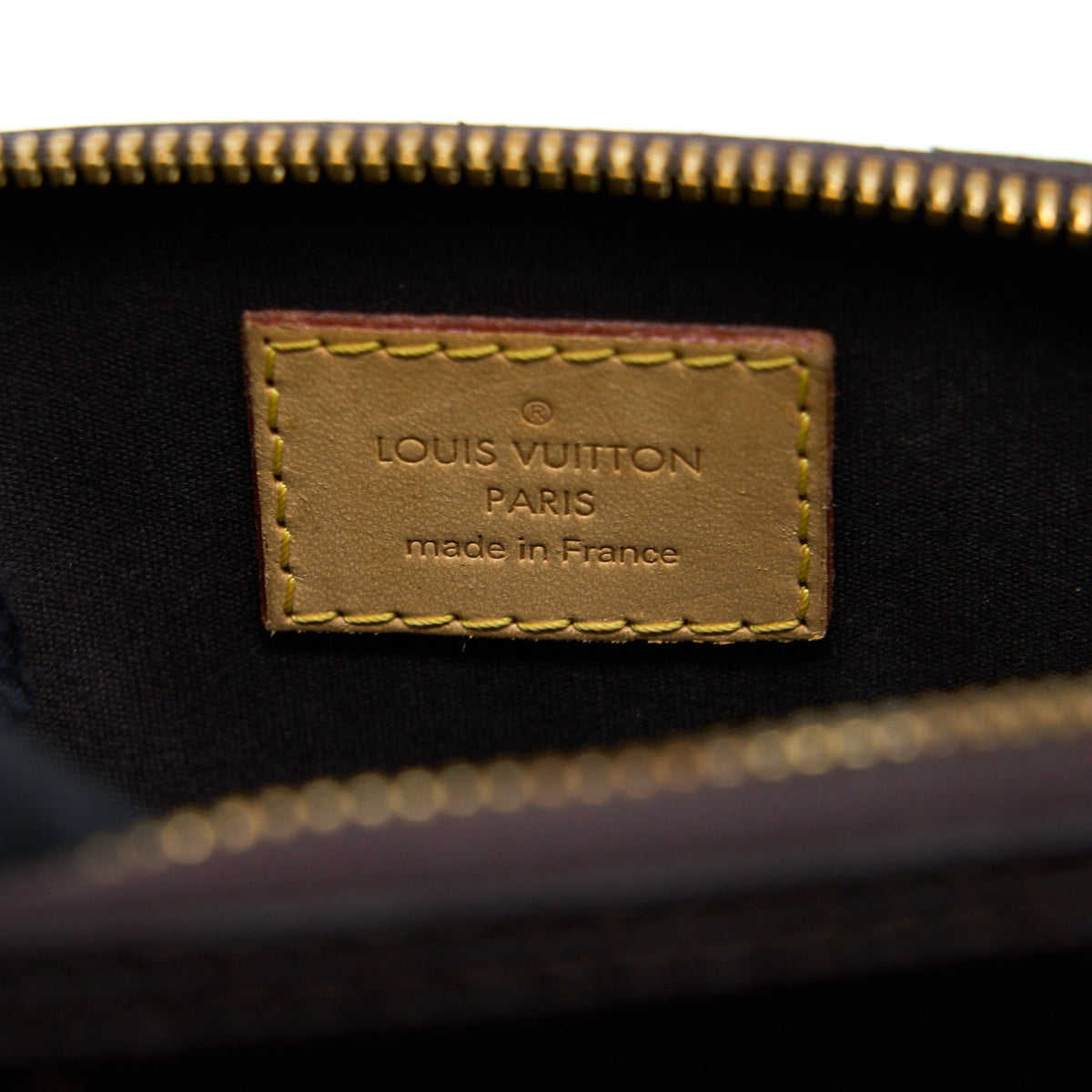 LOUIS VUITTON ALMA BB PATENT AMATANTE GHW