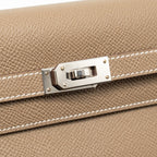 Hermes kelly to go epsom etoupe SHW