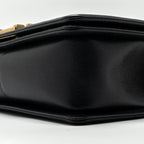 CHANEL MEDIUM CLASSIC BOY BAG CAVIAR BLACK GHW