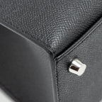 HERMES KELLY 25 EPSOM BLACK SHW