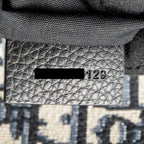 DIOR HOMME SADDLE BAG OBLIQUE JACQUARD MULTICOLOURED HARDWARE