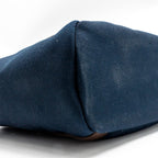 Hermes the grooming bag canvas bleu navy/feu SHW