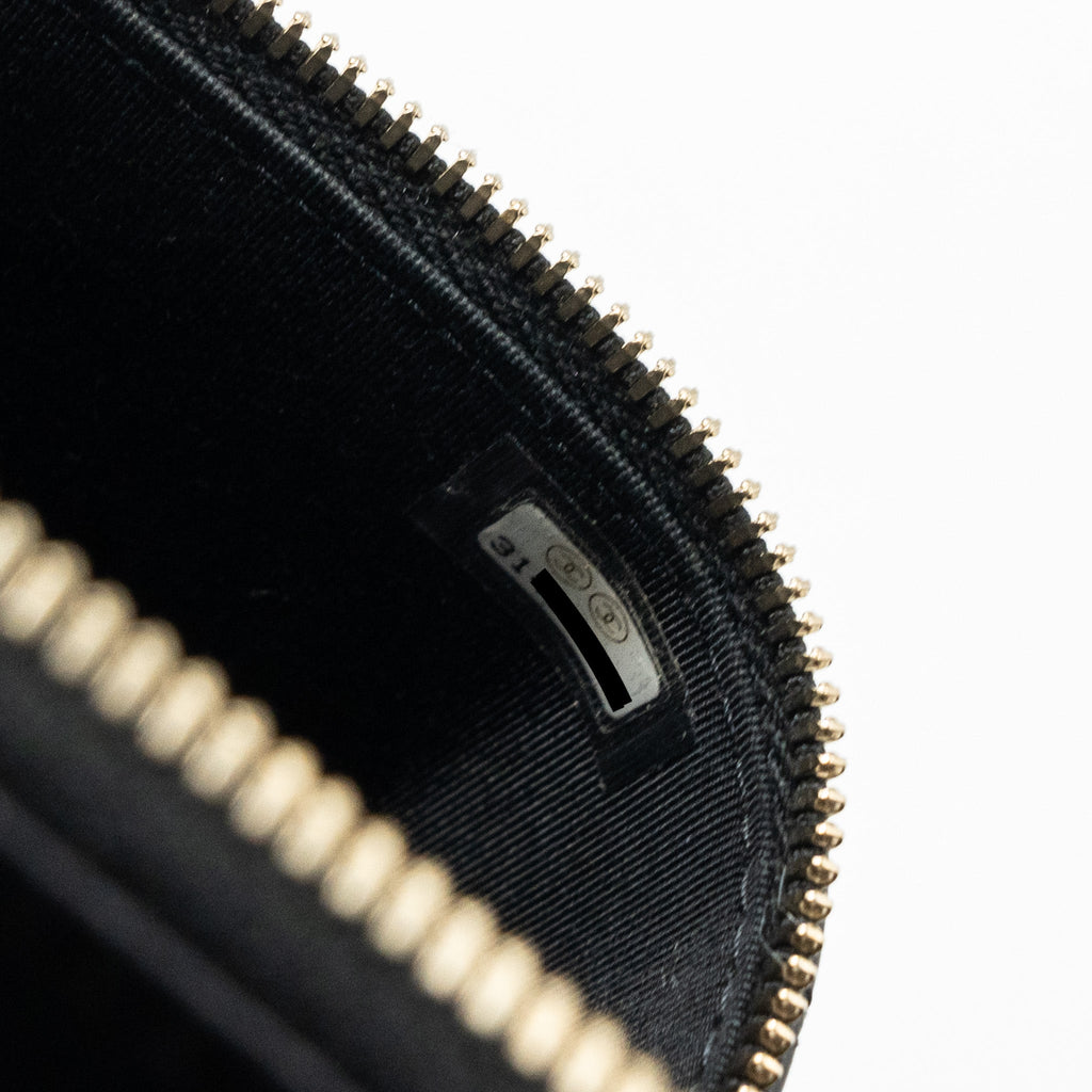 CHANEL TOP HANDLE MINI VANITY LAMBSKIN BLACK GHW