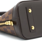 LOUIS VUITTON ALMA BB DAMIER EBENE CANVAS GHW