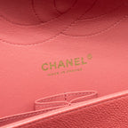 Chanel Jumbo Classic Double Flap Bag Caviar Pink LGHW
