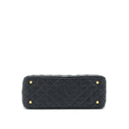 CHANEL SHOPPING TOTE BAG CAVIAR BLACK GHW