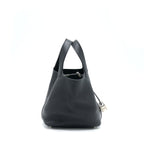 Hermes Picotin 18 Lock Bag Clemence Black SHW
