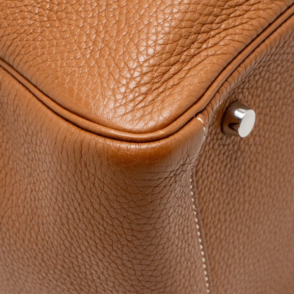 Hermes lindy 30 clemence gold SHW