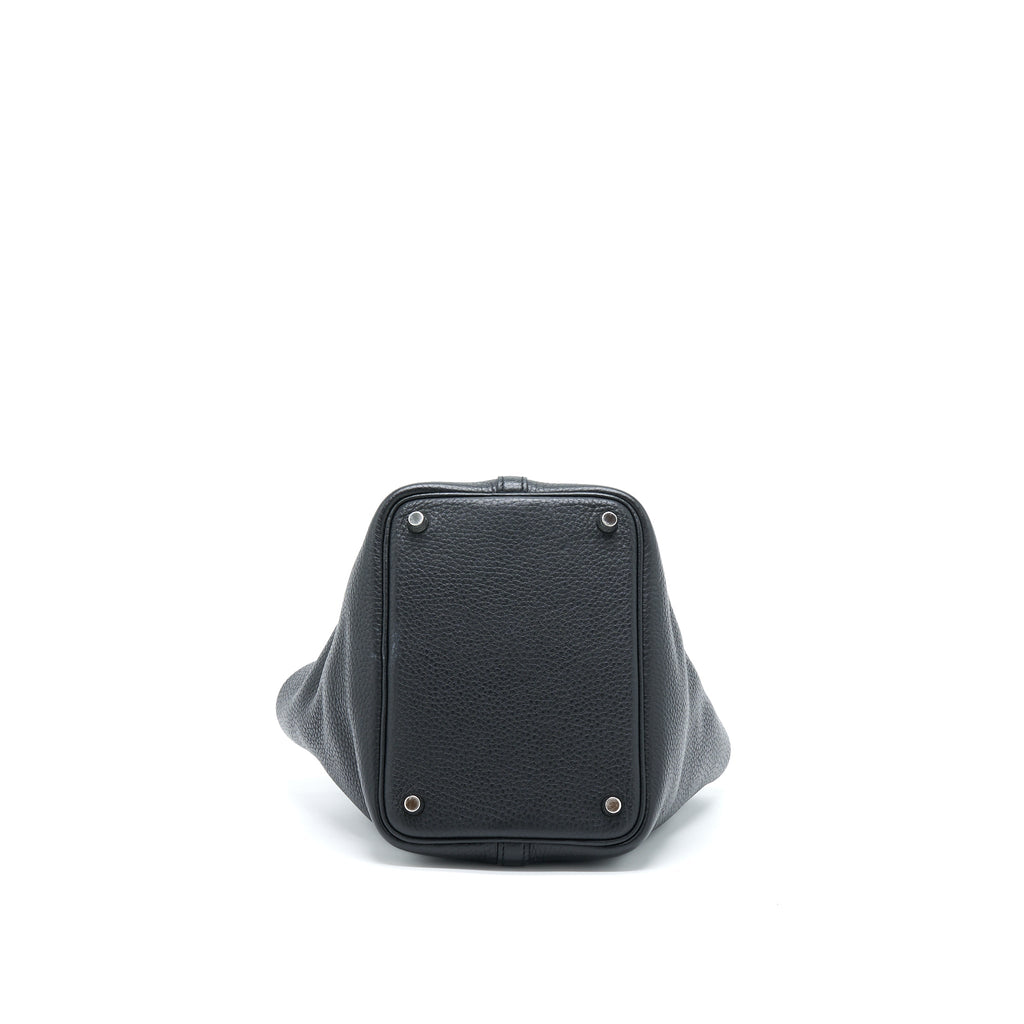 Hermes Picotin 18 Lock Bag Clemence Black SHW